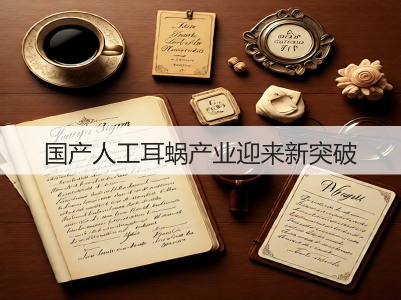 国产人工耳蜗产业迎来新突破