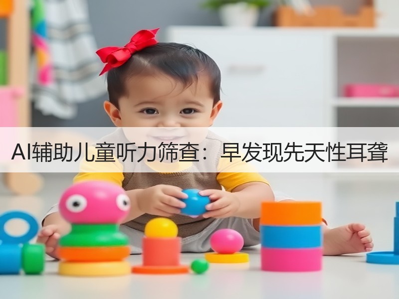 AI辅助儿童听力筛查：早发现先天性耳聋