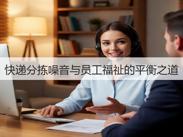 快递分拣噪音与员工福祉的平衡之道(图2) 快递分拣噪音与员工福祉的平衡之道(图2)