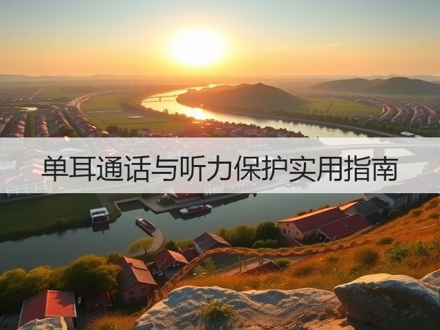 单耳通话与听力保护实用指南(图3) 单耳通话与听力保护实用指南(图3)