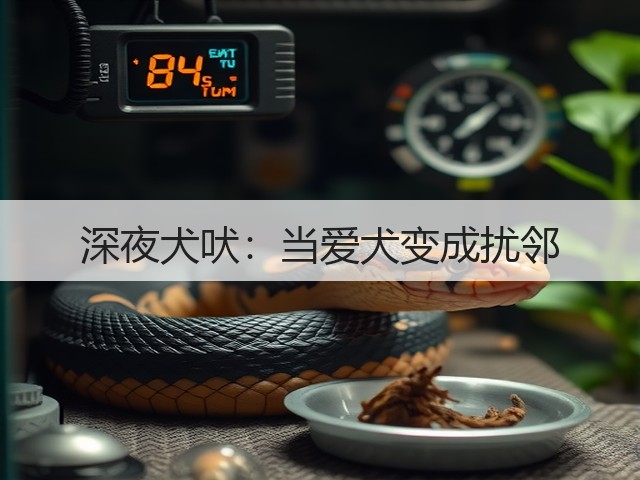 深夜犬吠:当爱犬变成扰邻(图1) 深夜犬吠:当爱犬变成扰邻(图1)