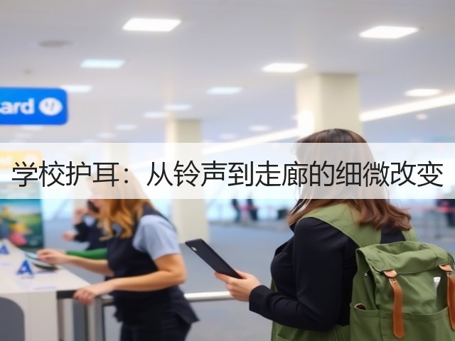 学校护耳:从铃声到走廊的细微改变(图1) 学校护耳:从铃声到走廊的细微改变(图1)