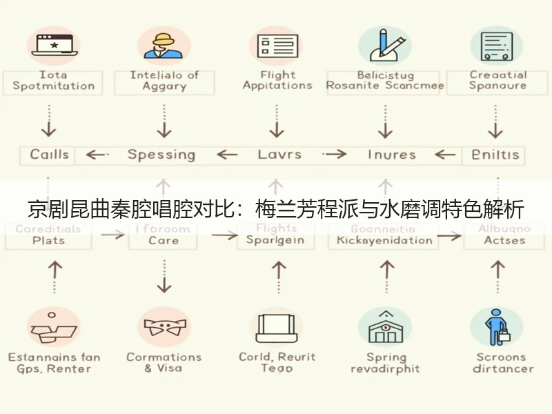 京剧昆曲秦腔唱腔对比：梅兰芳程派与水磨调特色解析