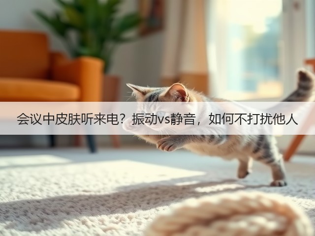 会议中皮肤听来电?振动vs静音,如何不打扰他人(图2) 会议中皮肤听来电?振动vs静音,如何不打扰他人(图2)