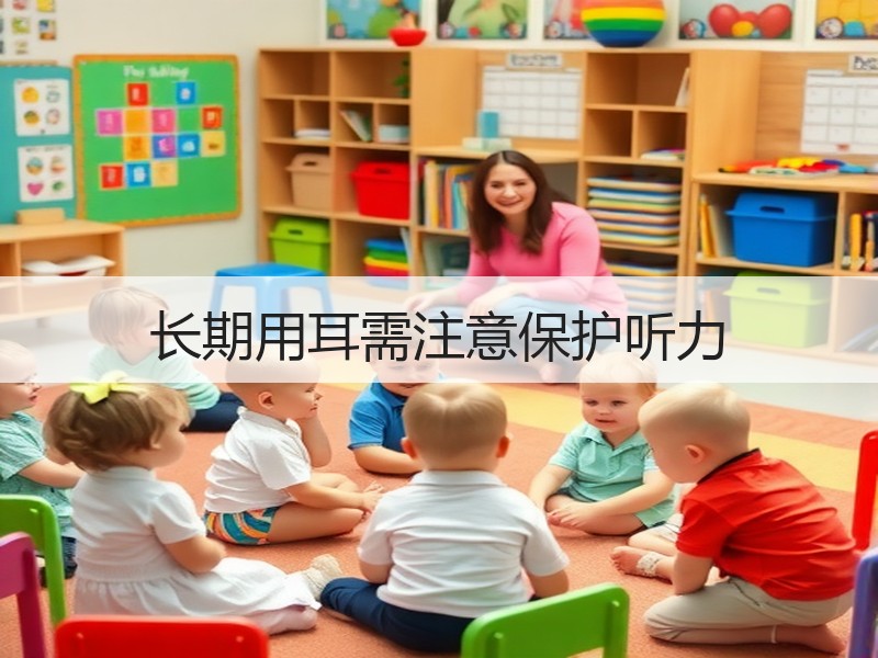 长期用耳需注意保护听力