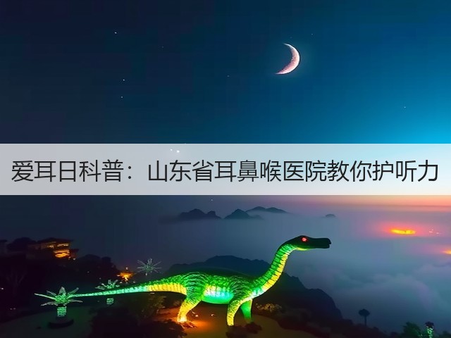 爱耳日科普:山东省耳鼻喉医院教你护听力(图1) 爱耳日科普:山东省耳鼻喉医院教你护听力(图1)