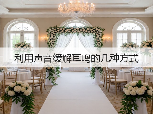 利用声音缓解耳鸣的几种方式(图2) 利用声音缓解耳鸣的几种方式(图2)