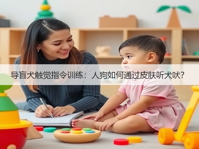 导盲犬触觉指令训练:人狗如何通过皮肤听犬吠?(图2) 导盲犬触觉指令训练:人狗如何通过皮肤听犬吠?(图2)