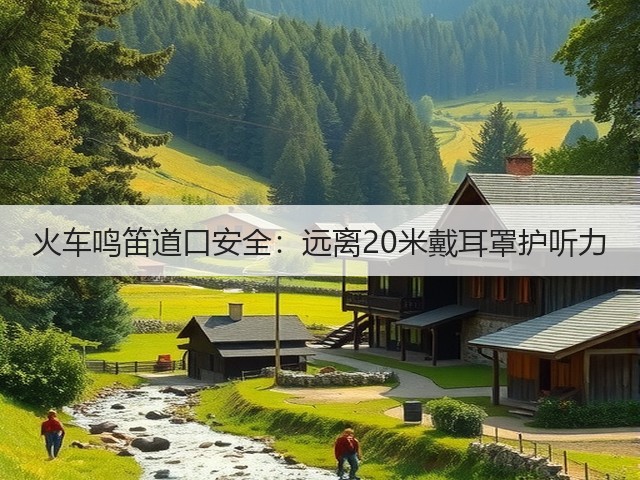 火车鸣笛道口安全：远离20米戴耳罩护听力(图2)