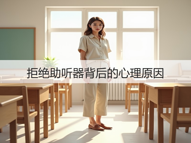 拒绝助听器背后的心理原因