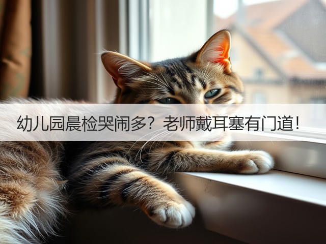 幼儿园晨检哭闹多?老师戴耳塞有门道!(图2) 幼儿园晨检哭闹多?老师戴耳塞有门道!(图2)