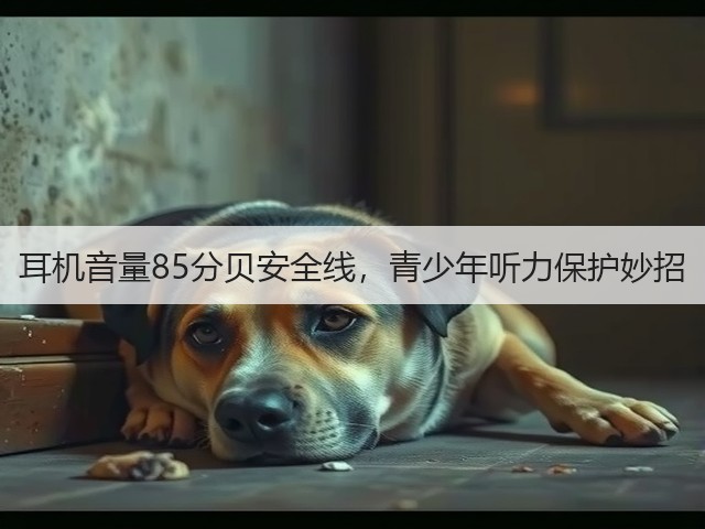 耳机音量85分贝安全线,青少年听力保护妙招(图2) 耳机音量85分贝安全线,青少年听力保护妙招(图2)