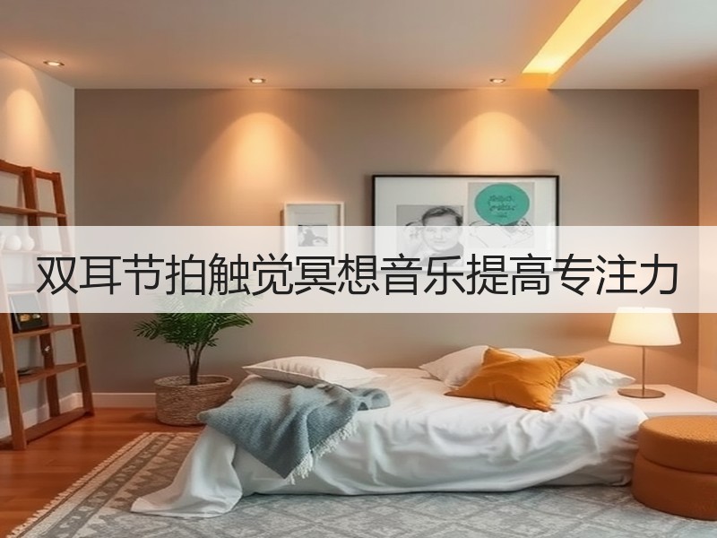 双耳节拍触觉冥想音乐提高专注力