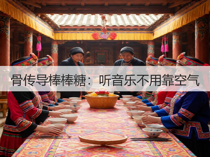 骨传导棒棒糖：听音乐不用靠空气