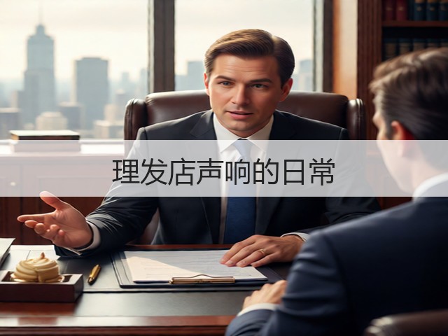 理发店声响的日常(图1)