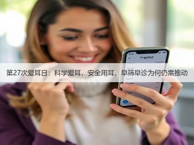 第27次爱耳日：科学爱耳，安全用耳，早筛早诊为何仍需推动(图3)