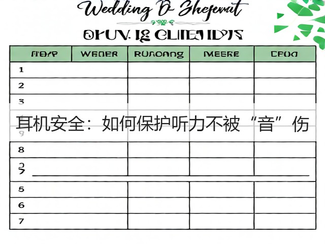耳机安全：如何保护听力不被“音”伤(图1)
