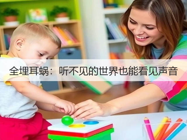 全埋耳蜗:听不见的世界也能看见声音(图3) 全埋耳蜗:听不见的世界也能看见声音(图3)
