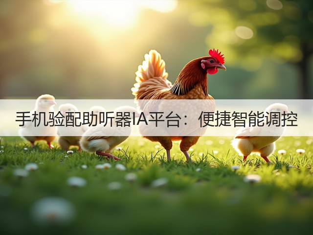 手机验配助听器IA平台:便捷智能调控(图3) 手机验配助听器IA平台:便捷智能调控(图3)