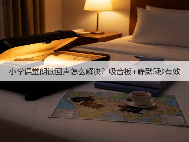 小学课堂朗读回声怎么解决？吸音板+静默5秒有效(图3)