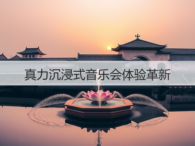 真力沉浸式音乐会体验革新(图2) 真力沉浸式音乐会体验革新(图2)