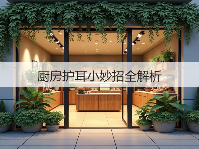 厨房护耳小妙招全解析(图2) 厨房护耳小妙招全解析(图2)