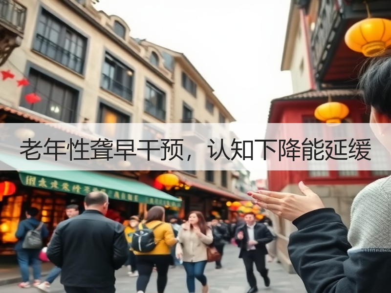 老年性聋早干预，认知下降能延缓