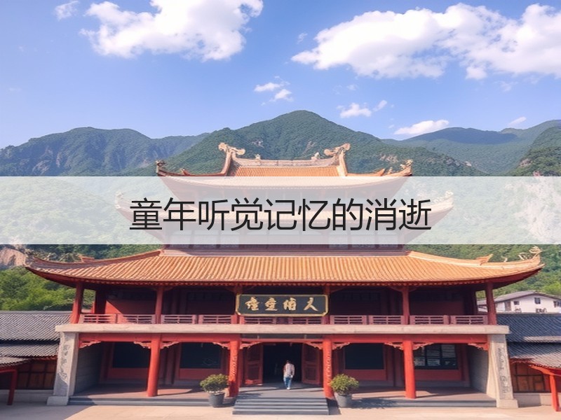 童年听觉记忆的消逝