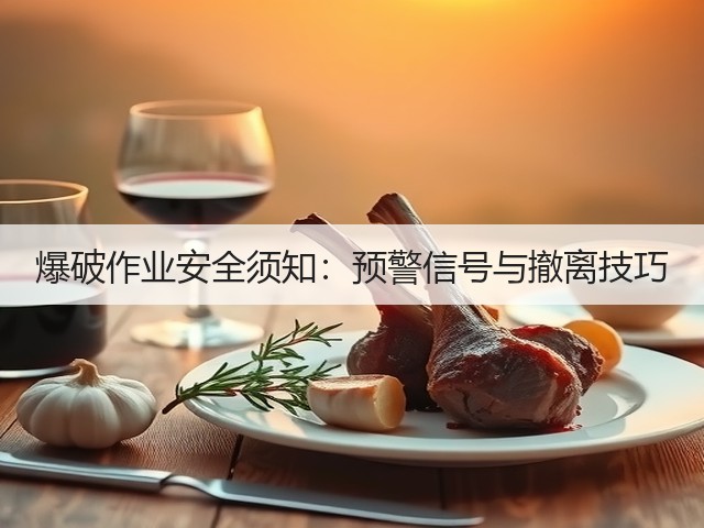 爆破作业安全须知:预警信号与撤离技巧(图3) 爆破作业安全须知:预警信号与撤离技巧(图3)