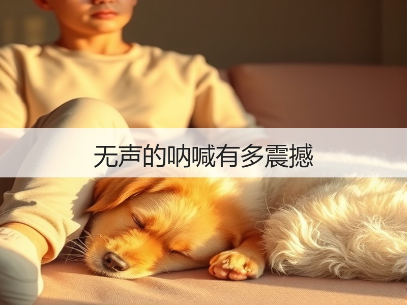 无声的呐喊有多震撼