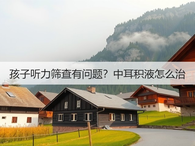 孩子听力筛查有问题?中耳积液怎么治(图3) 孩子听力筛查有问题?中耳积液怎么治(图3)
