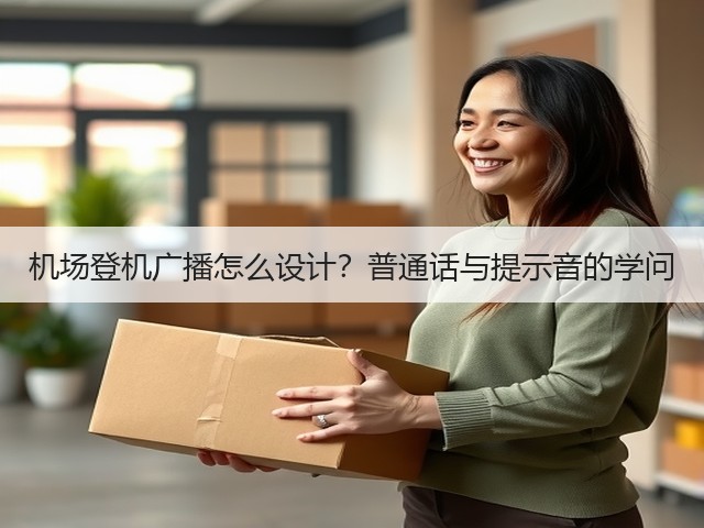 机场登机广播怎么设计?普通话与提示音的学问(图3) 机场登机广播怎么设计?普通话与提示音的学问(图3)