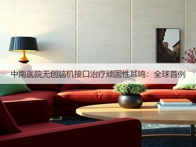 中南医院无创脑机接口治疗顽固性耳鸣:全球首例(图2) 中南医院无创脑机接口治疗顽固性耳鸣:全球首例(图2)