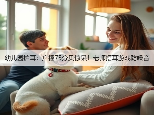 幼儿园护耳:广播75分贝惊呆!老师捂耳游戏防噪音(图2) 幼儿园护耳:广播75分贝惊呆!老师捂耳游戏防噪音(图2)