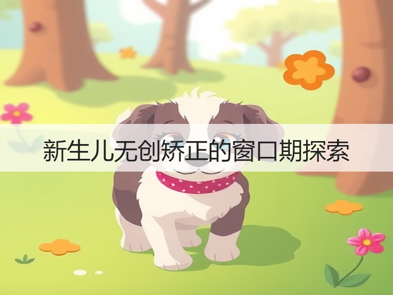 新生儿无创矫正的窗口期探索