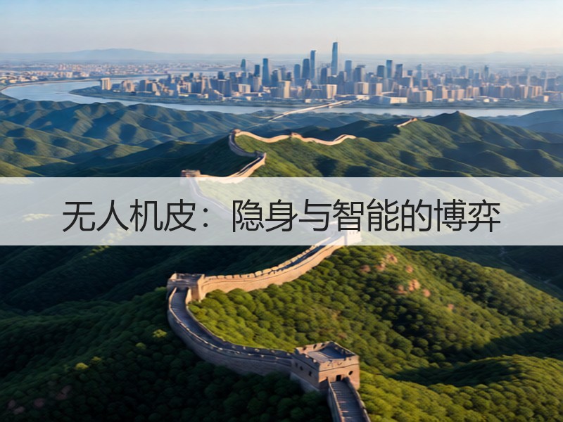 无人机皮：隐身与智能的博弈