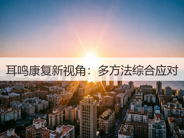 耳鸣康复新视角:多方法综合应对(图1) 耳鸣康复新视角:多方法综合应对(图1)