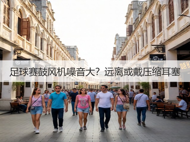 足球赛鼓风机噪音大？远离或戴压缩耳塞(图1)