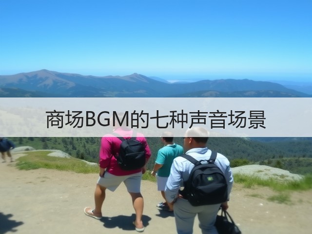 商场BGM的七种声音场景(图1) 商场BGM的七种声音场景(图1)