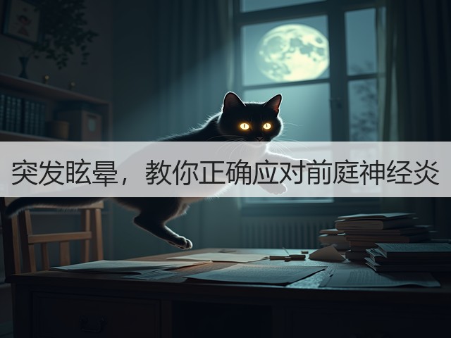 突发眩晕，教你正确应对前庭神经炎(图1)