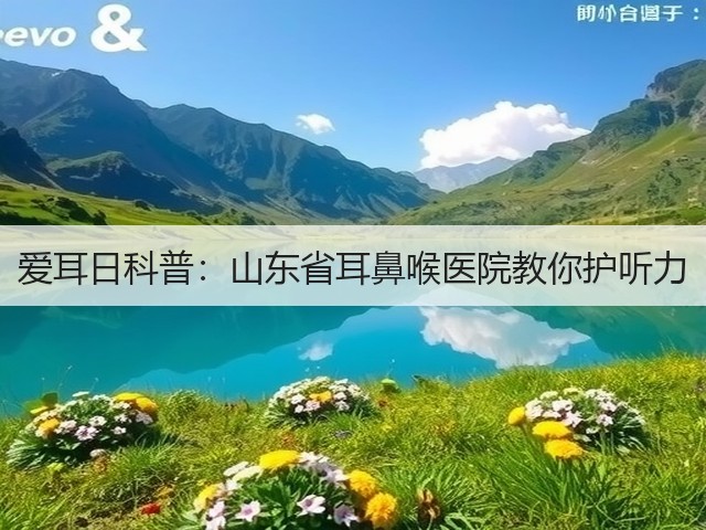 爱耳日科普:山东省耳鼻喉医院教你护听力(图3) 爱耳日科普:山东省耳鼻喉医院教你护听力(图3)