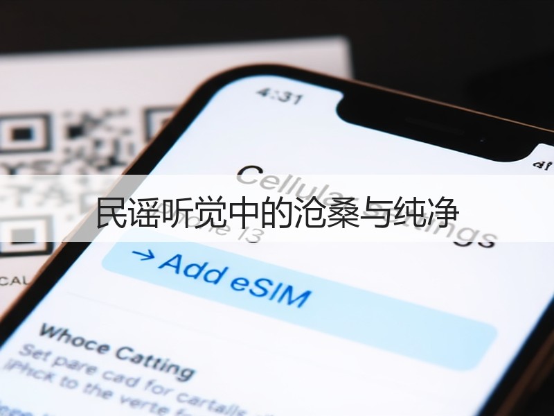 民谣听觉中的沧桑与纯净