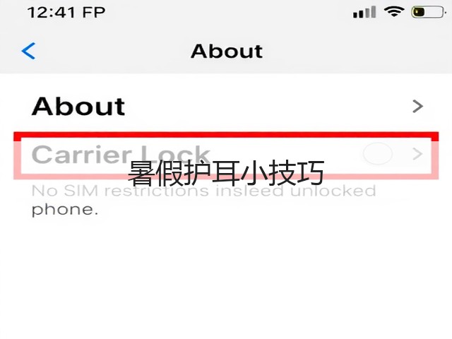 暑假护耳小技巧(图1) 暑假护耳小技巧(图1)