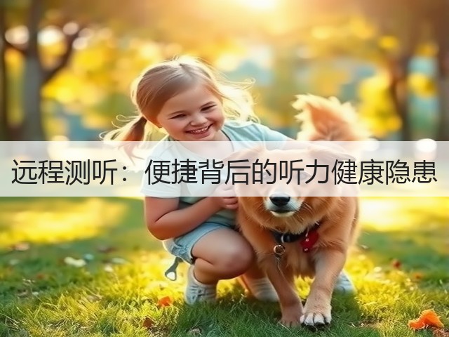 远程测听:便捷背后的听力健康隐患(图1) 远程测听:便捷背后的听力健康隐患(图1)