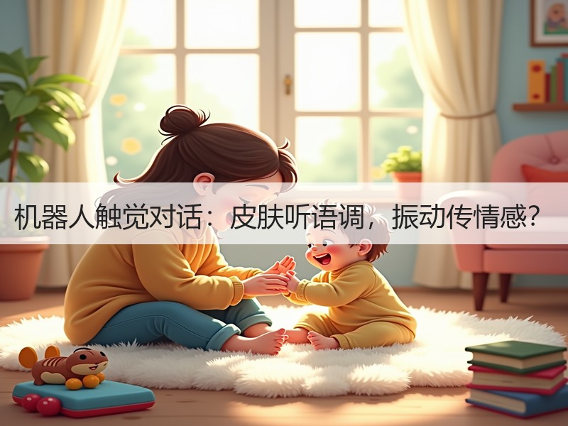 机器人触觉对话：皮肤听语调，振动传情感？