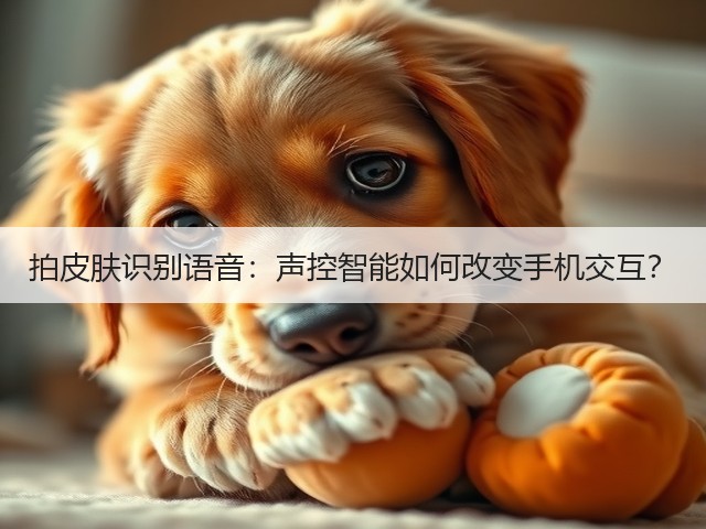 拍皮肤识别语音:声控智能如何改变手机交互?(图3) 拍皮肤识别语音:声控智能如何改变手机交互?(图3)