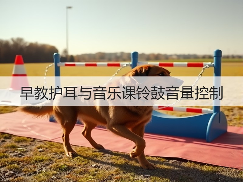 早教护耳与音乐课铃鼓音量控制