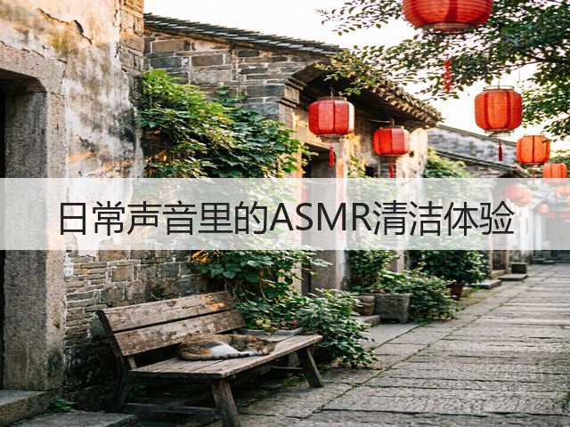 日常声音里的ASMR清洁体验(图1) 日常声音里的ASMR清洁体验(图1)