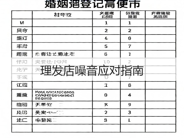理发店噪音应对指南(图2) 理发店噪音应对指南(图2)