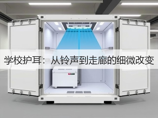学校护耳:从铃声到走廊的细微改变(图2) 学校护耳:从铃声到走廊的细微改变(图2)